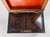 19th Century English Regency Sarcophagus Form Tea Caddy Box in Mahogany Veneer For Sale - Image 10 of 12