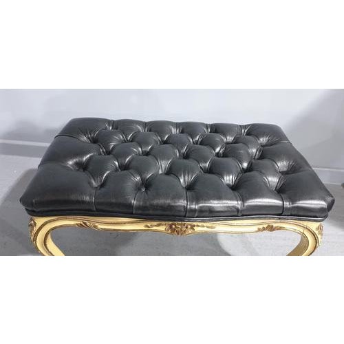 Painted Long Stool For Sale - Image 6 of 8