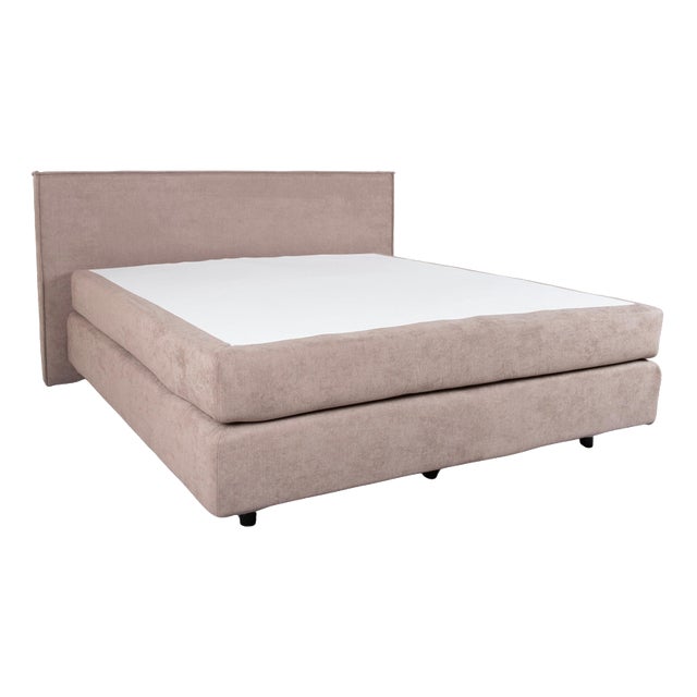 Beige Fabric Avalon Bed from Dayco For Sale