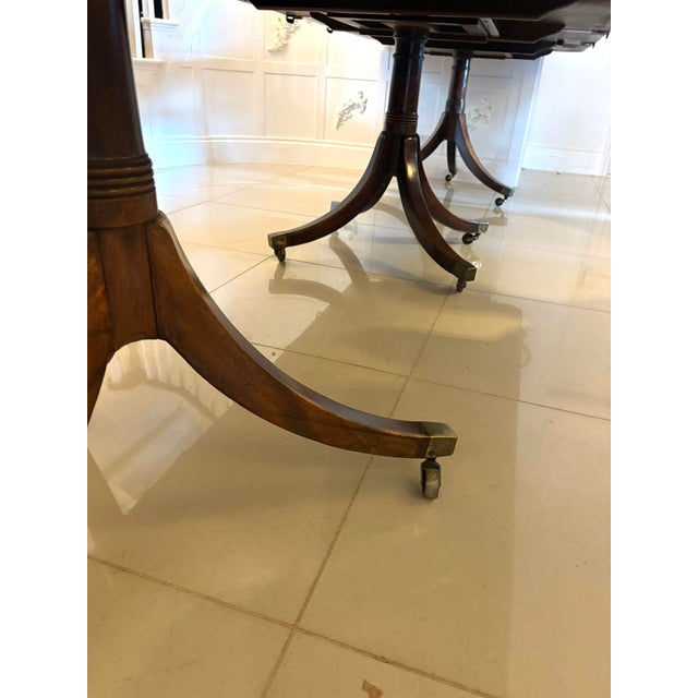 Antique Regency Extendable Dining Table in Mahogany, 1830 For Sale - Image 12 of 15