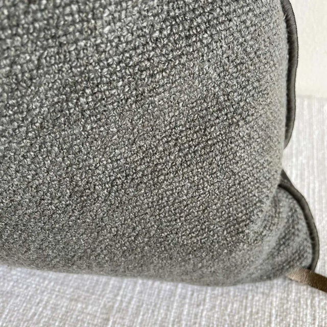 French Fromentera French Linen Accent Pillow For Sale - Image 3 of 5