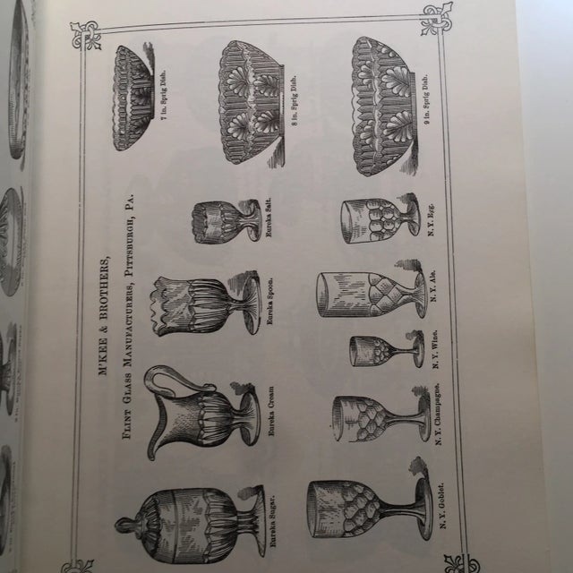 1981 M'Kee Victorian Glass For Sale - Image 11 of 11