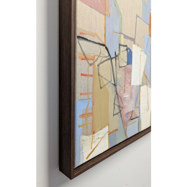 Contemporary Fall to Pieces | Original Oil Painting by Anne Abueva For Sale - Image 4 of 4