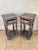 1940s 1940s Pair of Spanish Baroque Revival Night stands or Side Tables with Drawer For Sale - Image 5 of 8
