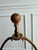 Wood Vintage Hand-Carved Italian Parcel-Gilt Neoclassical Greek Key Urn Lamps With Original Parchment Shades - Pair For Sale - Image 7 of 11