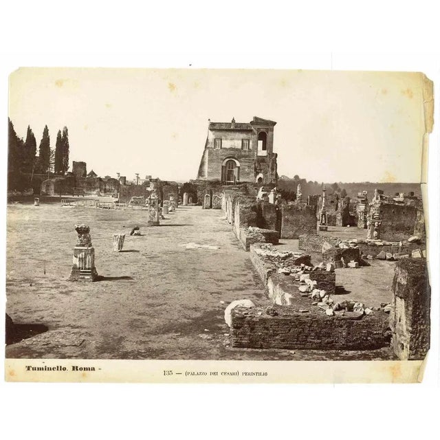 Palazzo dei Cesari is a vintage photograph realized by Ludovico Tuminello in the early 20th Century. Titled on the lower....