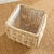 Wood Sylvie Square Taper Basket Large For Sale - Image 7 of 7