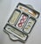 Mid-Century Modern Mid 20th Century Italian Modern Hand Painted Handled Art Pottery Tray For Sale - Image 3 of 18