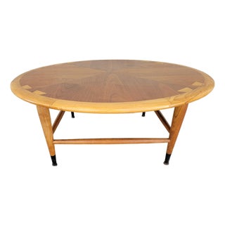Lane Acclaim Round Coffee Table With Dovetail Detail For Sale