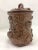 Brown Brown French 19th Century Tobacco Jar With Berry and Ivy Details For Sale - Image 8 of 8