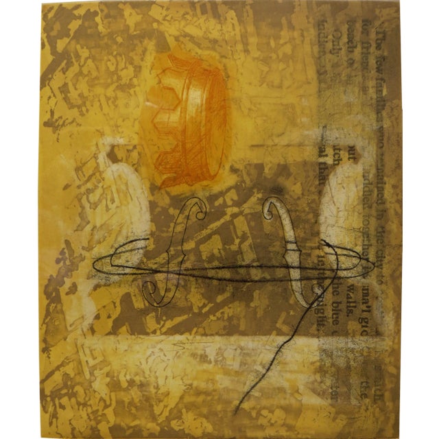 1980s Deborah Oropallo Etching and Aquatint For Sale