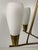 Glass and Brass Chandelier, 1950s For Sale - Image 6 of 11