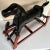 Very Rare Large Steel gorgeous functional glider horse made by the Corcoran Manufacturing Company of Cincinnati, Ohio...