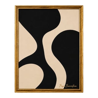 Silent Current Modern Painting Framed, by Bryan Boomershine For Sale