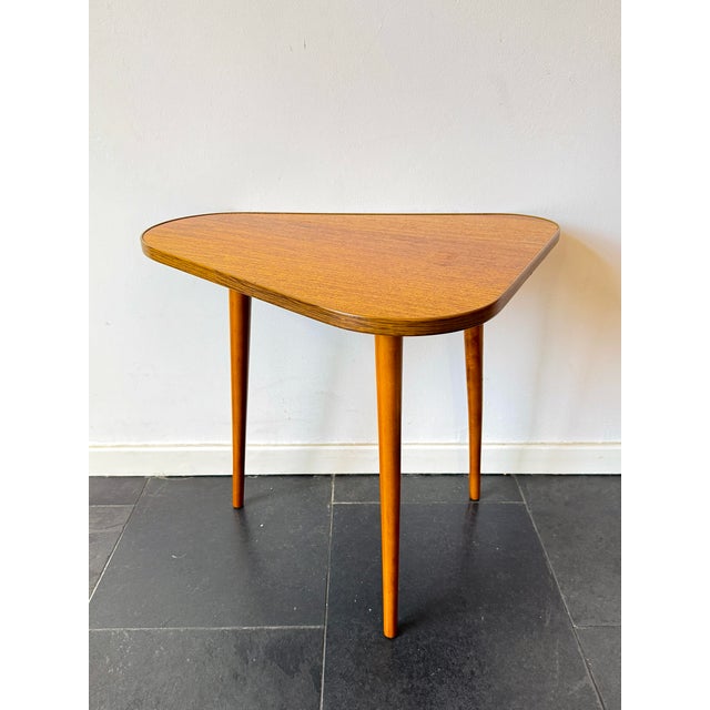 Large Mid-Century Modern Asymmetrical Wooden Coffee Table, 1960s For Sale - Image 6 of 12