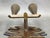 Czech Cubist Brass Wall Lights, Czechoslovakia, 1920s, Set of 2 For Sale - Image 10 of 13