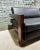 Wood Brazilian Rosewood Sofa Black Leather, 1960 For Sale - Image 7 of 12