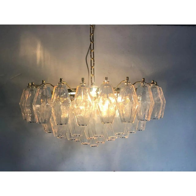 Gold Polyhedron Murano Glass in Opalino Color by Simoeng for Simoeng For Sale - Image 8 of 10