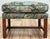 Brown Vintage Ottoman Footstool Newly Upholstered in Bamburgh Forest Whimsical Woods Tapestry Fabric For Sale - Image 8 of 10