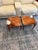Wood 1950s Heritage-Henredon Mid-Century Square Side Tables, Fully Restored — A Pair For Sale - Image 7 of 9