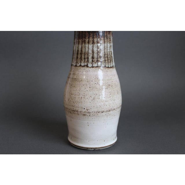 Mid-Century Modern French Ceramic Vase by Jacques Pouchain, 1960s For Sale - Image 6 of 17