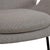 Textile Set of Model 594 Lounge Chair and Ottoman in Grey Upholstery from Rolf Benz For Sale - Image 7 of 18