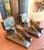 Antique Schooling Fish Metal Bookends by K & O Co Ny For Sale - Image 9 of 12