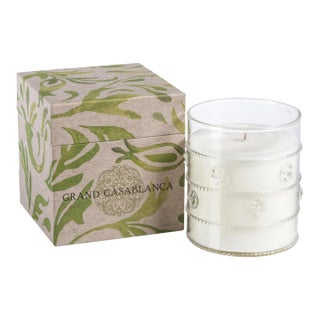 Grand Casablanca Scented Candle, 12 oz, Lily of the Valley For Sale