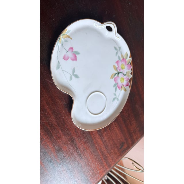 Antique, Early 20th Century Noritake Japan Azalea Porcelain Serving Plate Assortment For Sale - Image 10 of 10