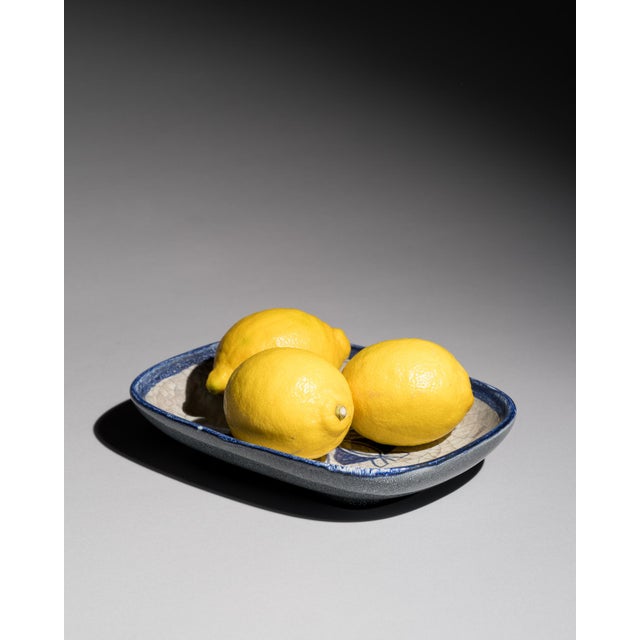 Mid-Century Danish Ceramic Plate by Michael Andersen and Marianne Starck, Bornholm, 1960s For Sale - Image 4 of 10