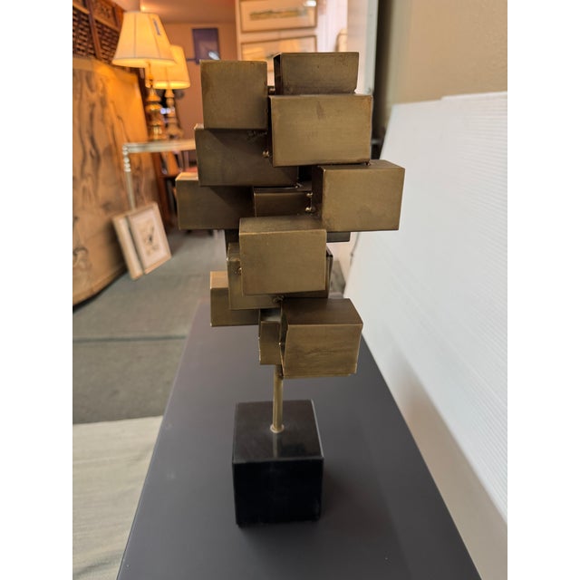 2000 - 2009 Arteriors Home Edan Brutalist Sculpture For Sale - Image 5 of 12