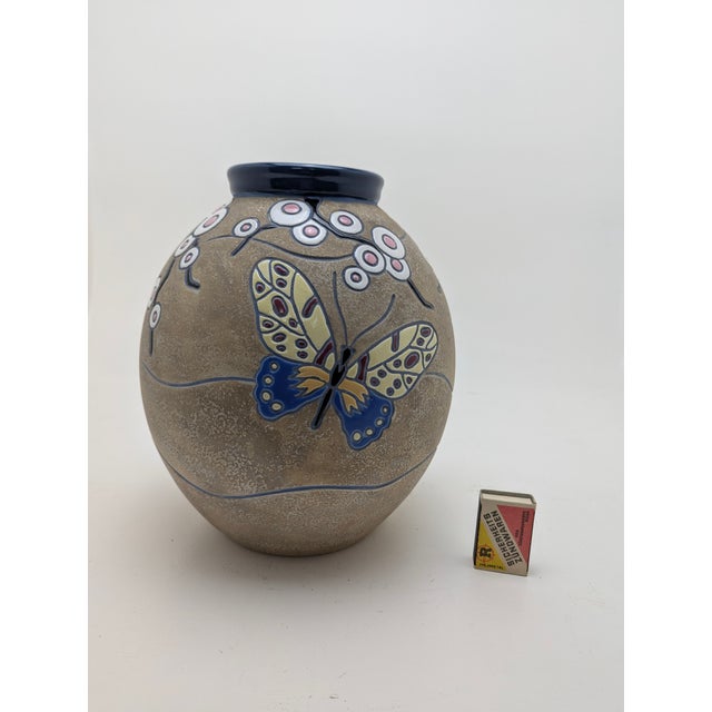 Large Art Deco Amphora Vase, 1920s For Sale - Image 4 of 8