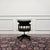 Chesterfield Desk Chair in Green Leather For Sale - Image 4 of 8