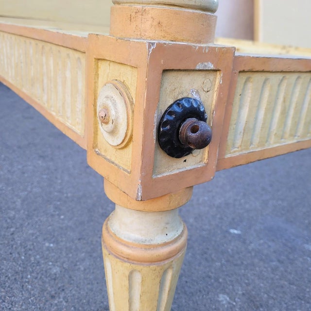 Large Early 19th Century Lacquered Bed For Sale - Image 4 of 17