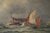 Demont, Painting Entrance to the Port by Rough Seas, 1890s, Oil on Canvas For Sale - Image 7 of 17