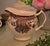Vintage Johnson Brothers "His Majesty" creamer pitcher. Featuring a colorful center turkey and a pattern of festive fall...