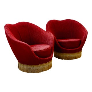 Vintage Armchairs, 1940s, Set of 2 For Sale