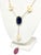 Fine Quality South Sea Pearl Ruby Sapphire Necklace 15.5 mm 14k Gold Certified $4,950 820707 This is a Unique Custom Made...