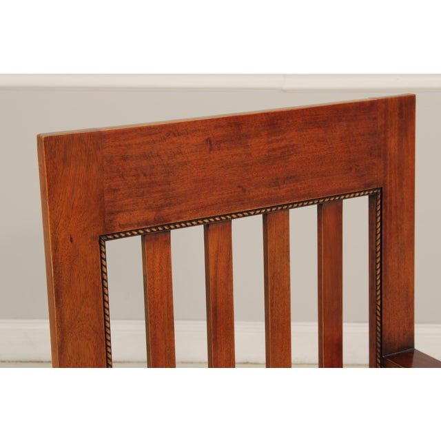 Wood Ralph Lauren Caribbean Style Carved Mahogany Armchair For Sale - Image 7 of 17