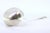 Silver Soup Ladle with Reed Style Embossed Handle, in Very Good conditions. Designed 1890 to 1919 This piece has an...