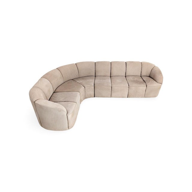 Piccolino Corner Sofa in Suede from Walter Knoll For Sale - Image 6 of 15