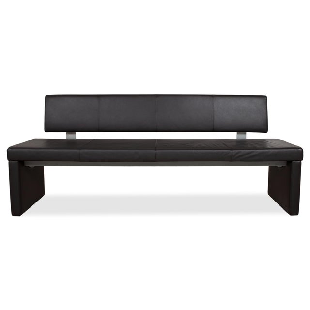 Leather 620 Bench in Brown from Rolf Benz For Sale - Image 14 of 14