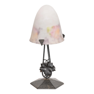 Degué French Art Deco Table Lamp, 1920s