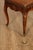 Rococo Style Leather Upholstered Carved Mahogany Window Bench For Sale - Image 14 of 18