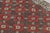 1950s Vintage Distressed Rug, Red Diamond Star Lattice Over Rich Brown - Rug & Kilim For Sale - Image 5 of 8
