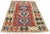 Tribal Vintage Persian Shiraz Kilim Rug, 03'10 X 05'04 For Sale - Image 3 of 9