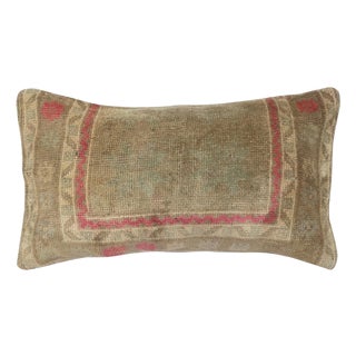 16"x28" Vintage Turkish Cushion Cover. Rustic Throw Pillow. Lumbar Pillow Cover For Sale