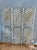 Set of 2 Wrought Iron Tri Fold Screen Room Divider Folding Set Pair For Sale In Chicago - Image 6 of 10