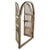 Indian Door in Solid Wood and Patinated Iron For Sale - Image 3 of 9