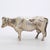 Vintage Italian Handmade Silver Cow Figurine, 1940s For Sale - Image 6 of 12